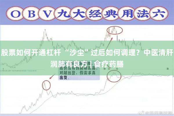 股票如何开通杠杆 “沙尘”过后如何调理？中医清肝润肺有良方 | 食疗药膳