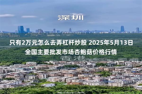 只有2万元怎么去弄杠杆炒股 2025年5月13日全国主要批发市场杏鲍菇价格行情