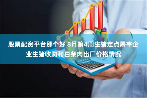 股票配资平台那个好 8月第4周生猪定点屠宰企业生猪收购和白条肉出厂价格情况